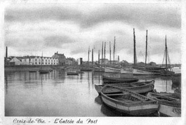 Iconographie - L'entrée du port et l'usine Cassegrain