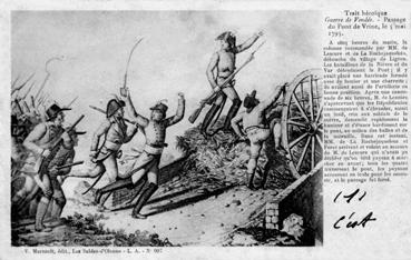 Iconographie - Traits d'héroïsme (combat de 1793)