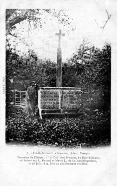 Iconographie - La Croix des Brandes au Bois Rocard