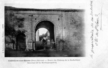 iconographie - Entrée du château de la Durbelière
