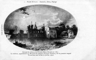 Iconographie - Ruines du château de Clisson