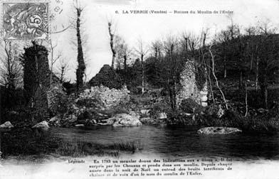 Iconographie - Ruines du moulin "de l'Enfer"