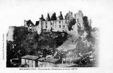 Iconographie - Les ruines du château avant 1876