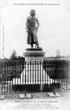 Iconographie - Statue de Henri de La Rochejaquelein