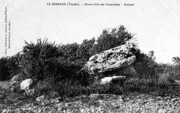 Iconographie - Pierre folle des Fontenelles - dolmen