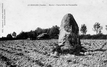 Iconographie - Menhir - Pierre folle des Fontenelles