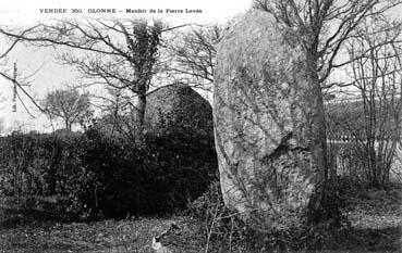 Iconographie - Menhir de la Pierre Levée