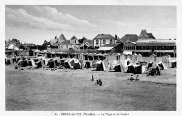 Iconographie - La plage et le casino