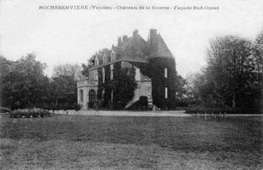 Iconographie - Château de la Source - Façade Sud-Ouest