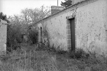 Iconographie - Ferme du Céton, façade arrière de la maison