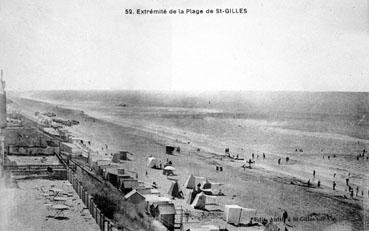 Iconographie - Extrémité de la plage de St-Gilles