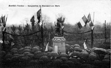 Iconographie - Inauguration du monument aux Morts