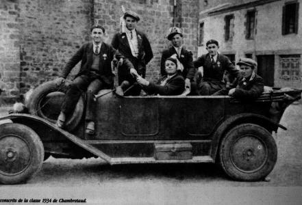 Iconographie - Les conscrits de la classe 1934