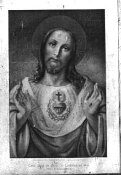 Iconographie - image Sacré Coeur de Jésus