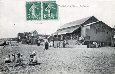 Iconographie - La plage et le casino