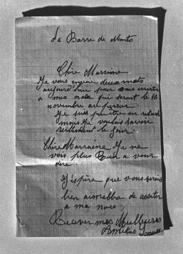 Iconographie - Lettre d'invitation au mariage