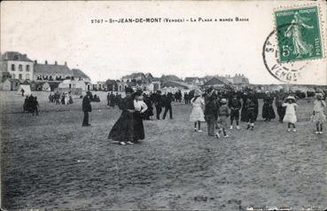 Iconographie - Plage à marée basse