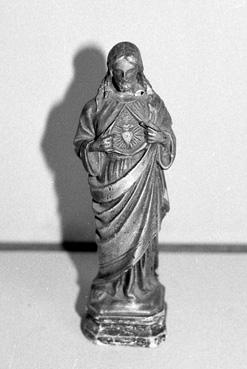 Iconographie - Statuette du Sacré-Coeur