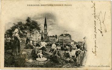 Iconographie - Bretons au pardon