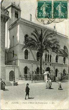 Iconographie - Alger - Palais d'Hiver du gouverneur