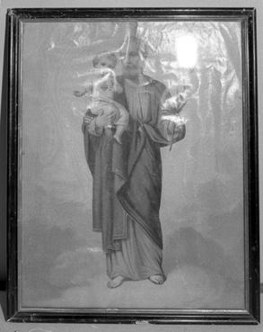 Iconographie - Héliogravure - Saint-Joseph et l'Enfant Jésus