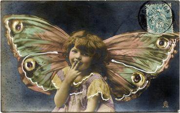 Iconographie - Enfant papillon