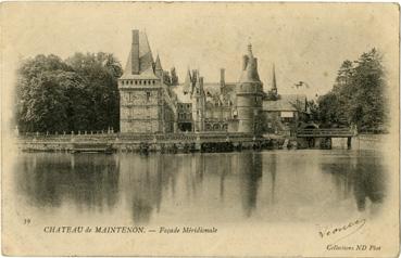 Iconographie - Château de Maintenon - Façade méridionale