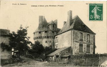 Iconographie - Château d'Abain près de Mirebeau