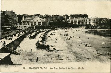 Iconographie - Les deux casinos de la plage