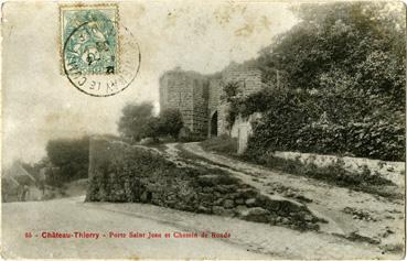 Iconographie - Porte Saint-Jean et chemin de ronde