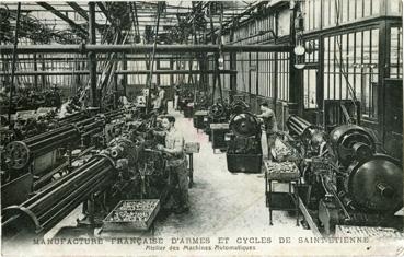 Iconographie - Manufacture d'armes et cycles