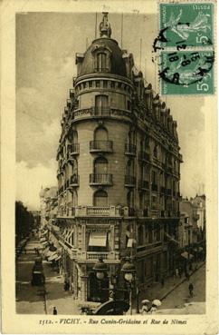 Iconographie - Rue Cunin-Gridaine et rue de Nimes