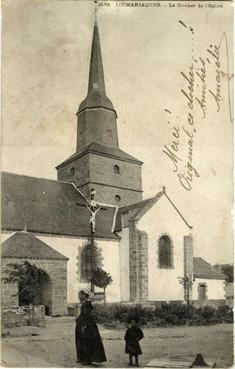 Iconographie - Le clocher de l'église