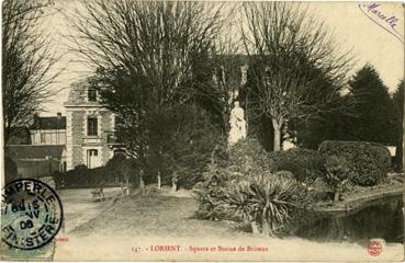 Iconographie - Square et statue de Brizieux