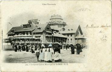 Iconographie - Le grand casino municipale de Saint-Malo