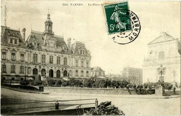 Iconographie - La place de l'Hôtel de Ville