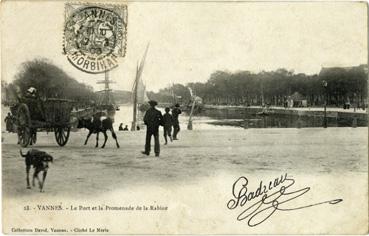 Iconographie - Le port et la promenade de la Rabine