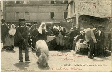 Iconographie - Le marché où l'on trouve des petits frères