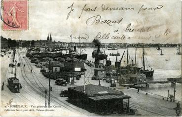 Iconographie - Vue général des quais