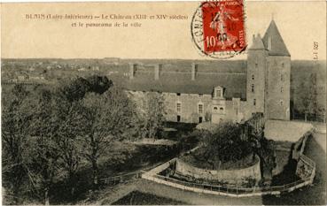 Iconographie - Le château (XIIIe et XIVe siècle) et le panorama de la ville