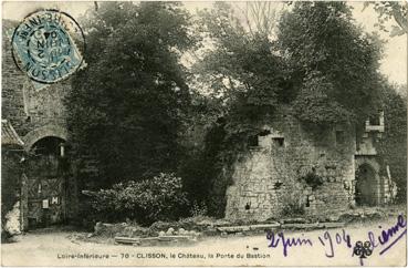 Iconographie - Le château - La porte du Bastion