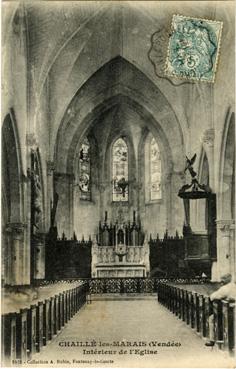 Iconographie - L'intérieur de l'église