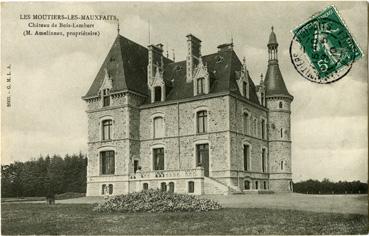Iconographie - Château de Bois-Lambert (M. Amelineau, propriétaire)