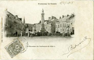 Iconographie - Le monument des Combattants de 1870-71