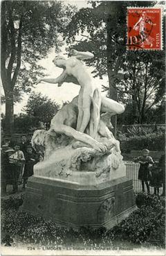 Iconographie - La statue du chêne et du roseau