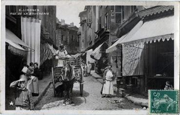 Iconographie - Rue de la Boucherie