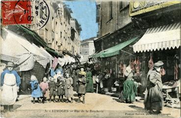 Iconographie - Rue de la Boucherie