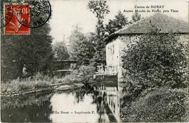 Iconographie - Ancien moulin du Pétrot, près Thiat