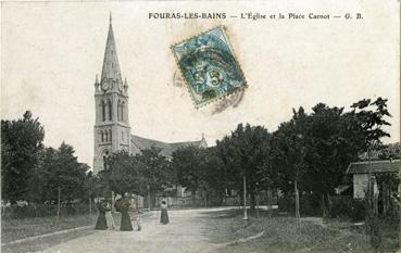 Iconographie - L'église et la place Carnot