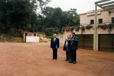 Iconographie - Visite du Président Philippe de Villiers